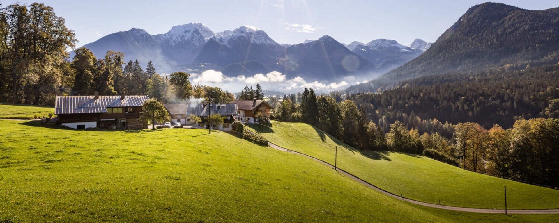 Bergbauernhof in Alleinlage inmitten der Berchtesgadener Berge zum Wandern und Radfahren